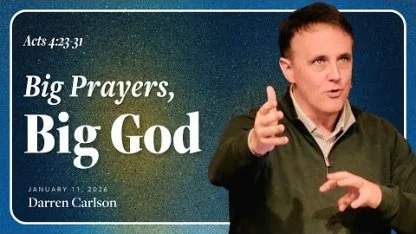 Big Prayers, Big God